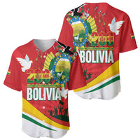 Bolivia Independence Day Baseball Jersey 200 Anos Dia de la Independencia
