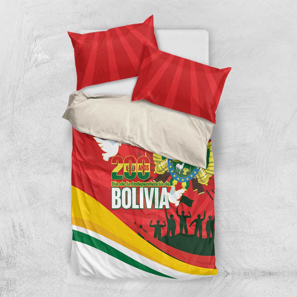 Bolivia Independence Day Bedding Set 200 Anos Dia de la Independencia
