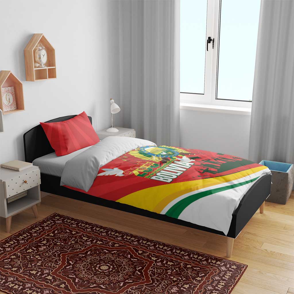 Bolivia Independence Day Bedding Set 200 Anos Dia de la Independencia