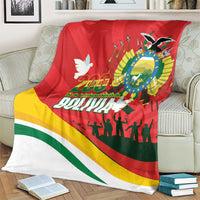 Bolivia Independence Day Blanket 200 Anos Dia de la Independencia