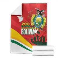 Bolivia Independence Day Blanket 200 Anos Dia de la Independencia