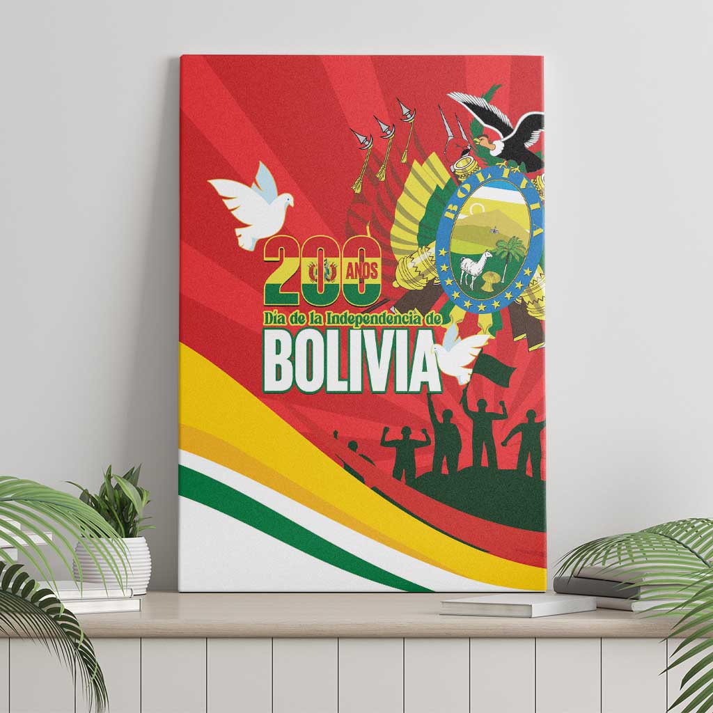 Bolivia Independence Day Canvas Wall Art 200 Anos Dia de la Independencia