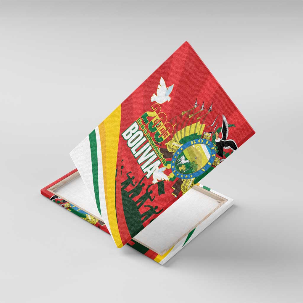 Bolivia Independence Day Canvas Wall Art 200 Anos Dia de la Independencia