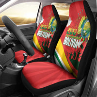 Bolivia Independence Day Car Seat Cover 200 Anos Dia de la Independencia