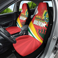Bolivia Independence Day Car Seat Cover 200 Anos Dia de la Independencia