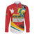 Bolivia Independence Day Family Matching Long Sleeve Bodycon Dress and Hawaiian Shirt 200 Anos Dia de la Independencia