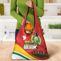 Bolivia Independence Day Grocery Bag 200 Anos Dia de la Independencia