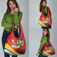 Bolivia Independence Day Grocery Bag 200 Anos Dia de la Independencia