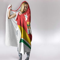 Bolivia Independence Day Hooded Blanket 200 Anos Dia de la Independencia