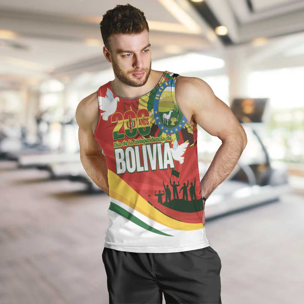 Bolivia Independence Day Men Tank Top 200 Anos Dia de la Independencia