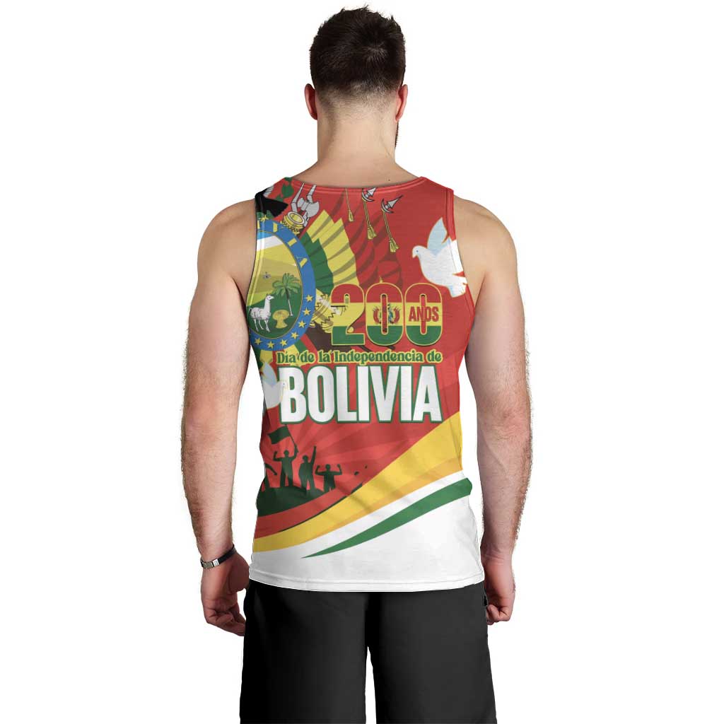 Bolivia Independence Day Men Tank Top 200 Anos Dia de la Independencia