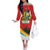 Bolivia Independence Day Off The Shoulder Long Sleeve Dress 200 Anos Dia de la Independencia