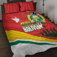 Bolivia Independence Day Quilt Bed Set 200 Anos Dia de la Independencia
