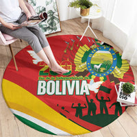 Bolivia Independence Day Round Carpet 200 Anos Dia de la Independencia