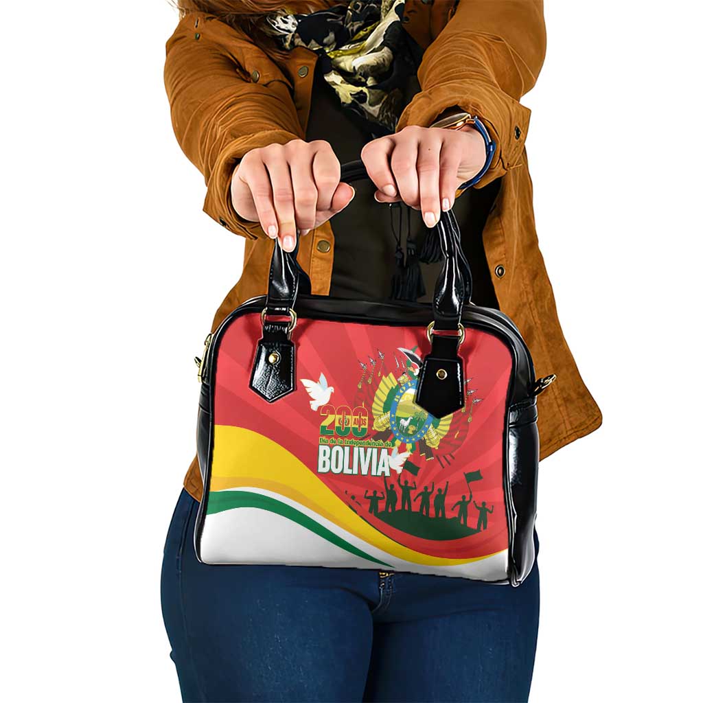 Bolivia Independence Day Shoulder Handbag 200 Anos Dia de la Independencia