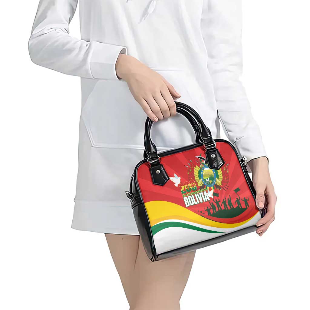Bolivia Independence Day Shoulder Handbag 200 Anos Dia de la Independencia