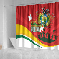 Bolivia Independence Day Shower Curtain 200 Anos Dia de la Independencia