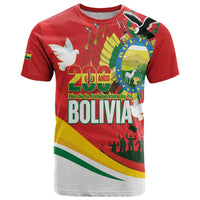 Bolivia Independence Day T Shirt 200 Anos Dia de la Independencia