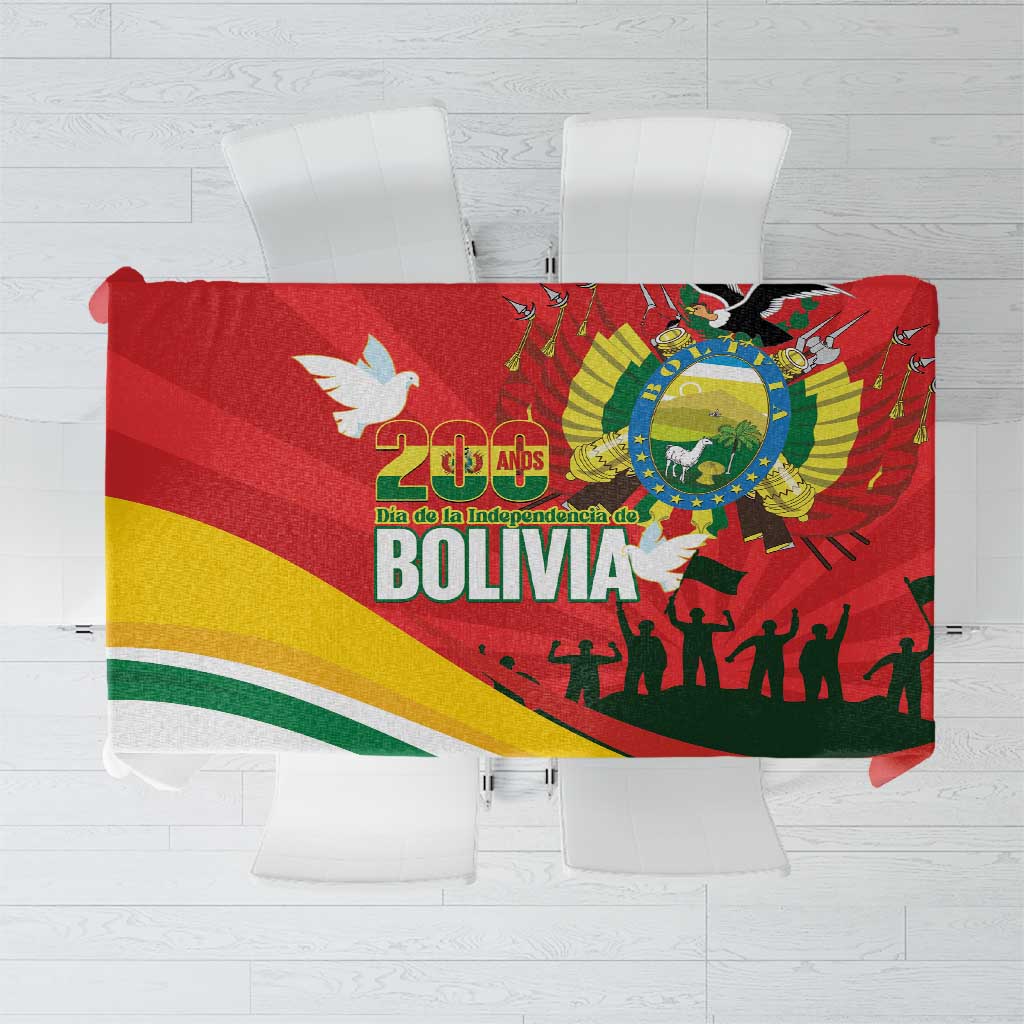 Bolivia Independence Day Tablecloth 200 Anos Dia de la Independencia