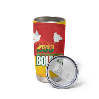 Bolivia Independence Day Tumbler Cup 200 Anos Dia de la Independencia
