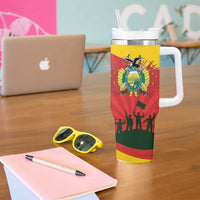 Bolivia Independence Day Tumbler With Handle 200 Anos Dia de la Independencia