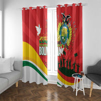 Bolivia Independence Day Window Curtain 200 Anos Dia de la Independencia
