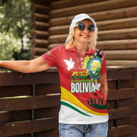Bolivia Independence Day Women Polo Shirt 200 Anos Dia de la Independencia