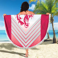 South Africa Rugby Custom Beach Blanket Come On Puma African Pattern