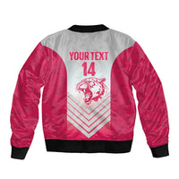 South Africa Rugby Custom Bomber Jacket Come On Puma African Pattern