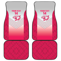 South Africa Rugby Custom Car Mats Come On Puma African Pattern