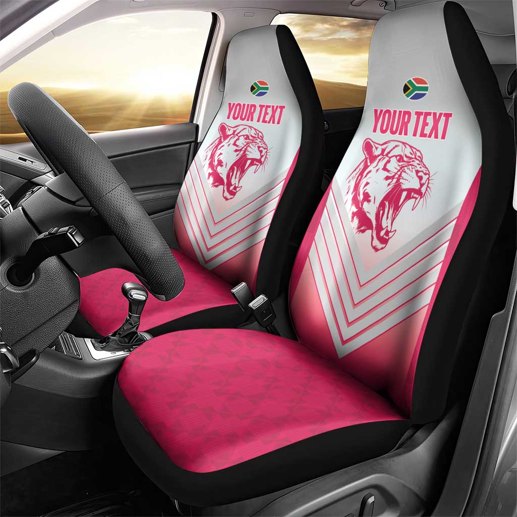 South Africa Rugby Custom Car Seat Cover Come On Puma African Pattern