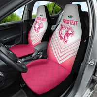 South Africa Rugby Custom Car Seat Cover Come On Puma African Pattern