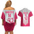South Africa Rugby Custom Couples Matching Off Shoulder Short Dress and Hawaiian Shirt Come On Puma African Pattern
