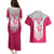 South Africa Rugby Custom Couples Matching Puletasi and Hawaiian Shirt Come On Puma African Pattern