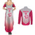 South Africa Rugby Custom Couples Matching Summer Maxi Dress and Long Sleeve Button Shirt Come On Puma African Pattern