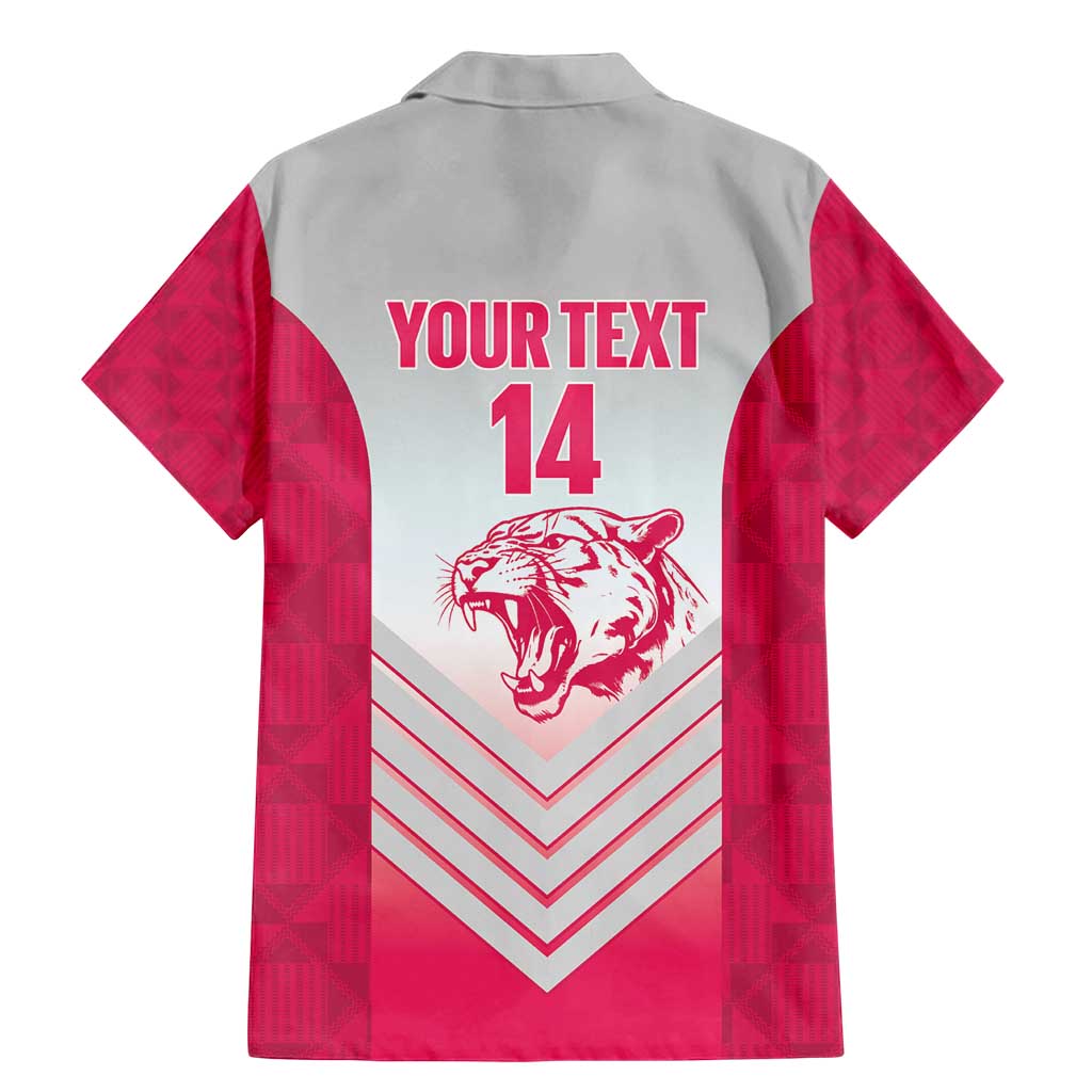 South Africa Rugby Custom Family Matching Mermaid Dress and Hawaiian Shirt Come On Puma African Pattern