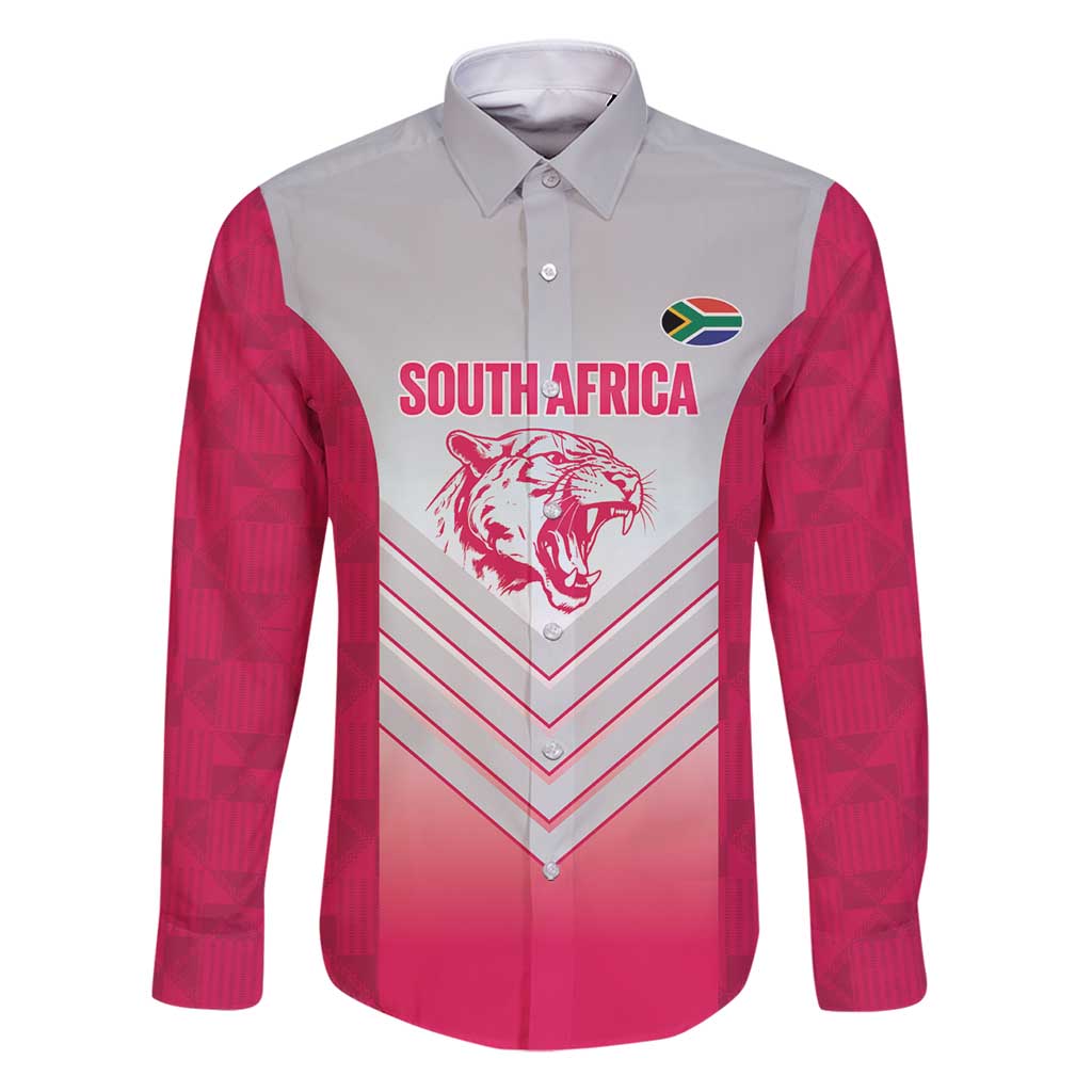 South Africa Rugby Custom Family Matching Puletasi and Hawaiian Shirt Come On Puma African Pattern