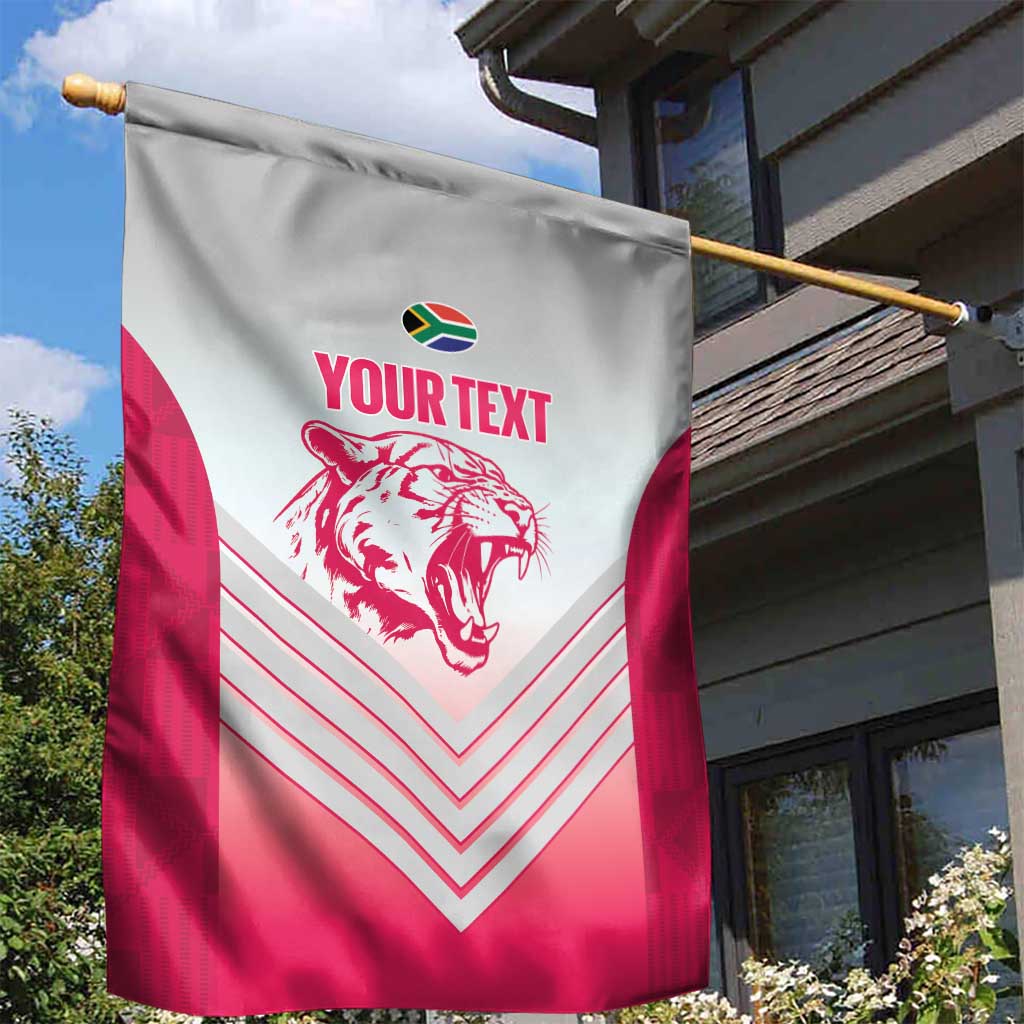 South Africa Rugby Custom Garden Flag Come On Puma African Pattern