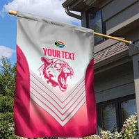 South Africa Rugby Custom Garden Flag Come On Puma African Pattern