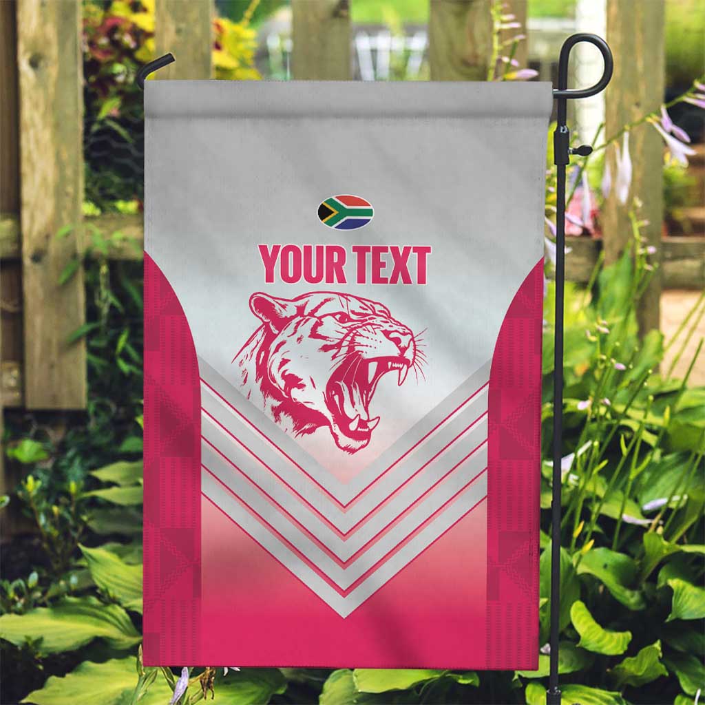 South Africa Rugby Custom Garden Flag Come On Puma African Pattern
