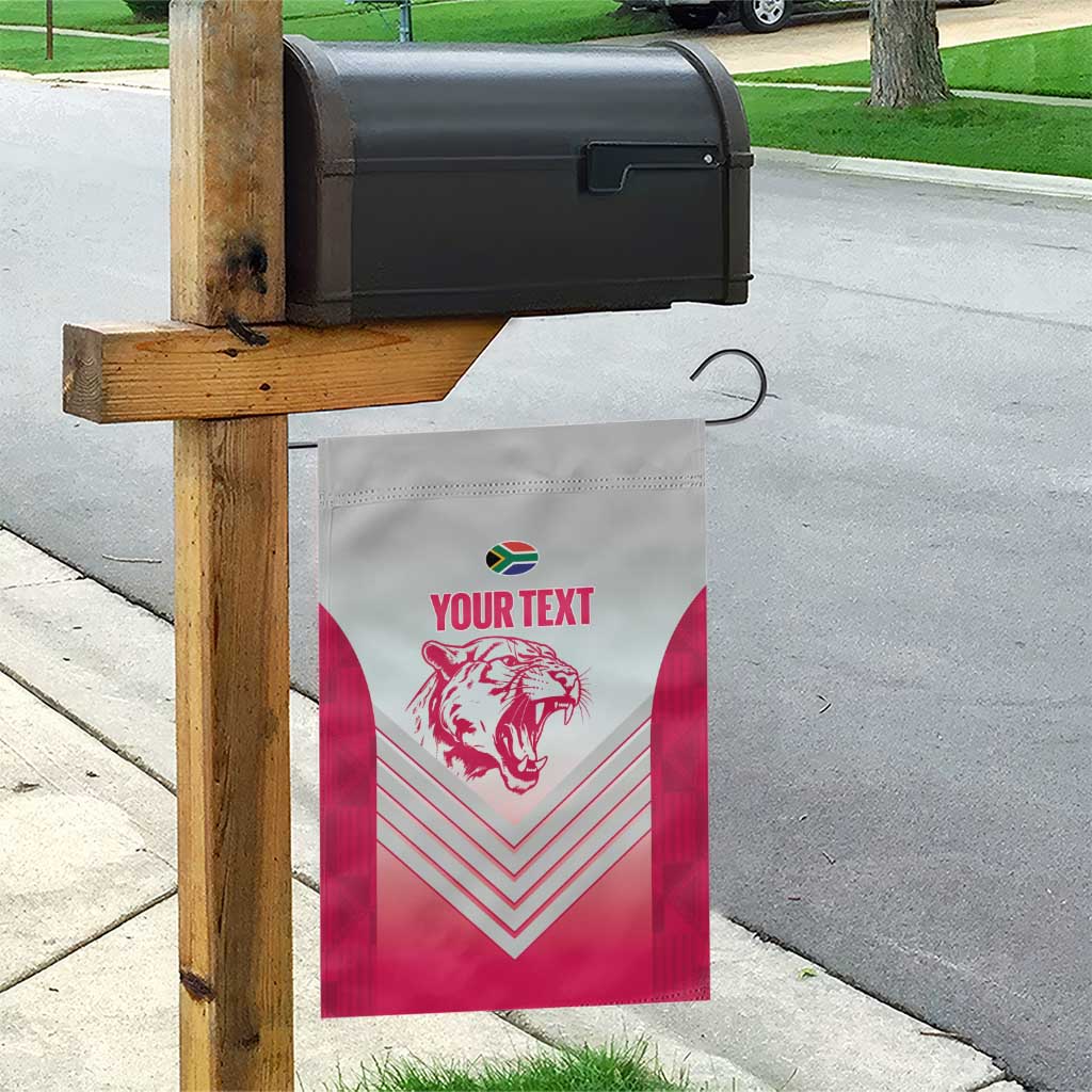 South Africa Rugby Custom Garden Flag Come On Puma African Pattern