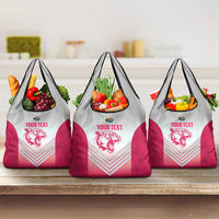 South Africa Rugby Custom Grocery Bag Come On Puma African Pattern