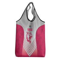 South Africa Rugby Custom Grocery Bag Come On Puma African Pattern