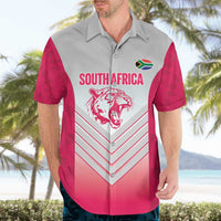 South Africa Rugby Custom Hawaiian Shirt Come On Puma African Pattern