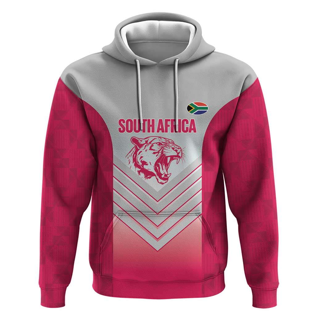 South Africa Rugby Custom Hoodie Come On Puma African Pattern