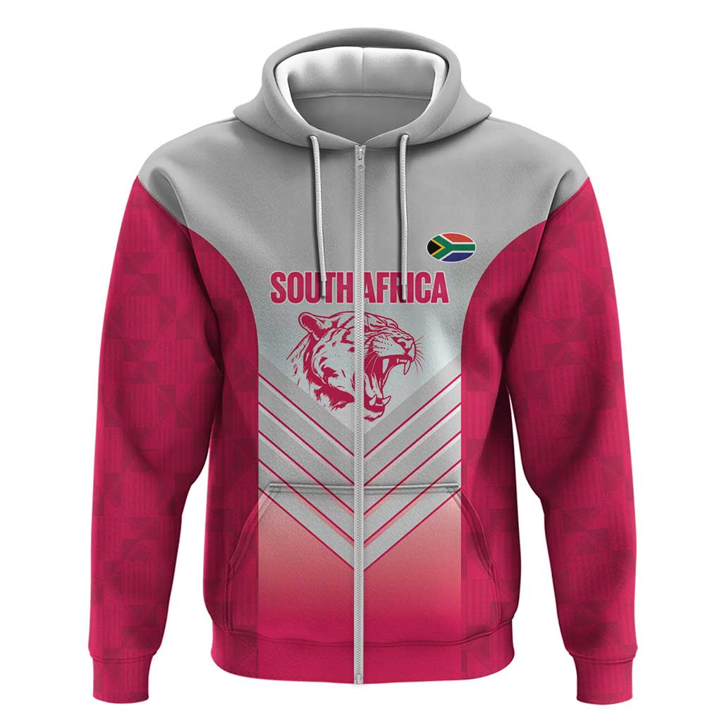 South Africa Rugby Custom Hoodie Come On Puma African Pattern