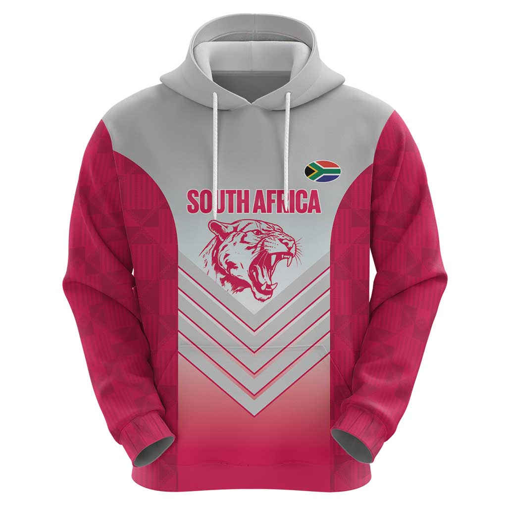 South Africa Rugby Custom Hoodie Come On Puma African Pattern