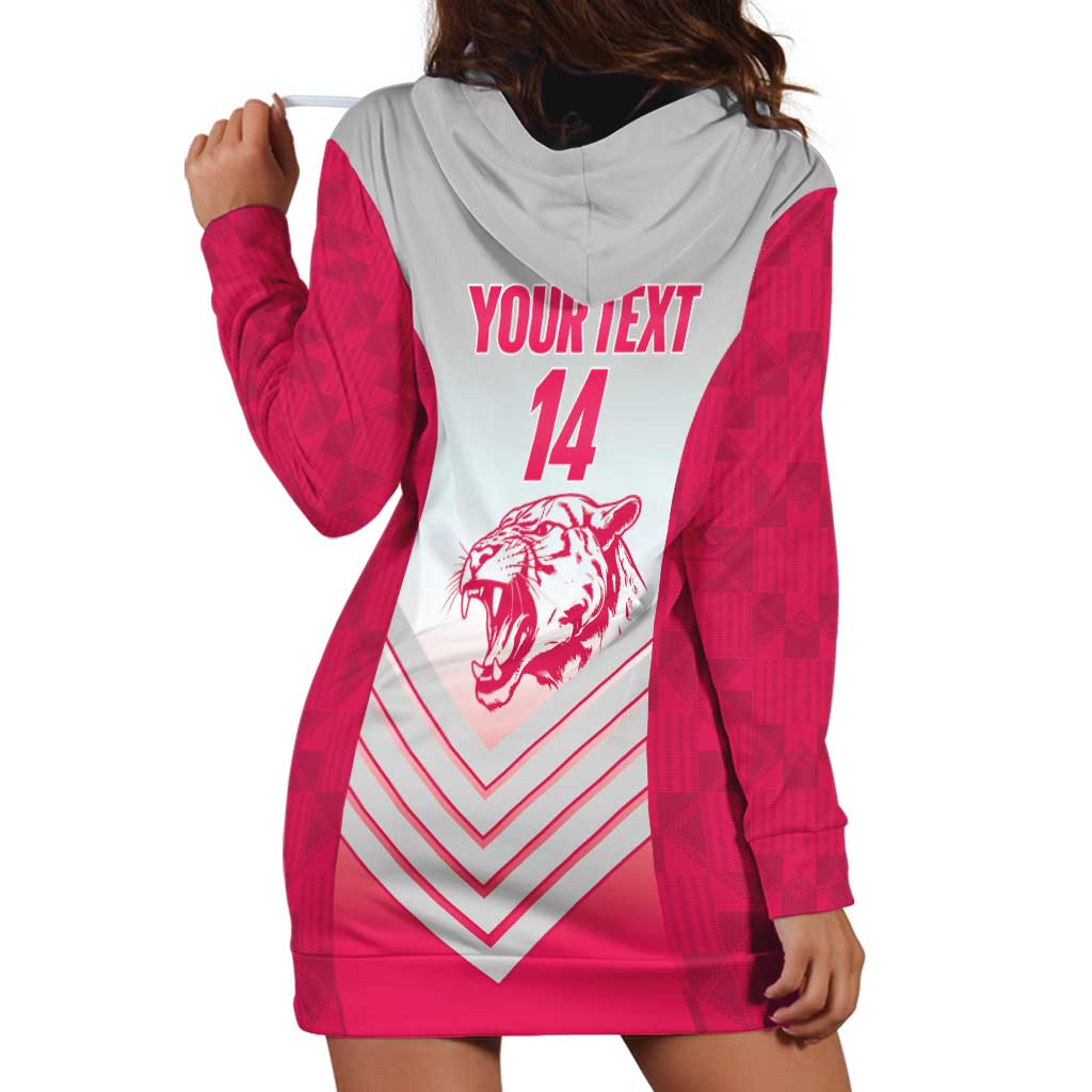 South Africa Rugby Custom Hoodie Dress Come On Puma African Pattern