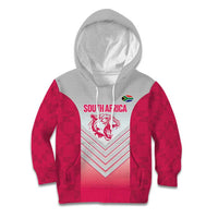 South Africa Rugby Custom Kid Hoodie Come On Puma African Pattern