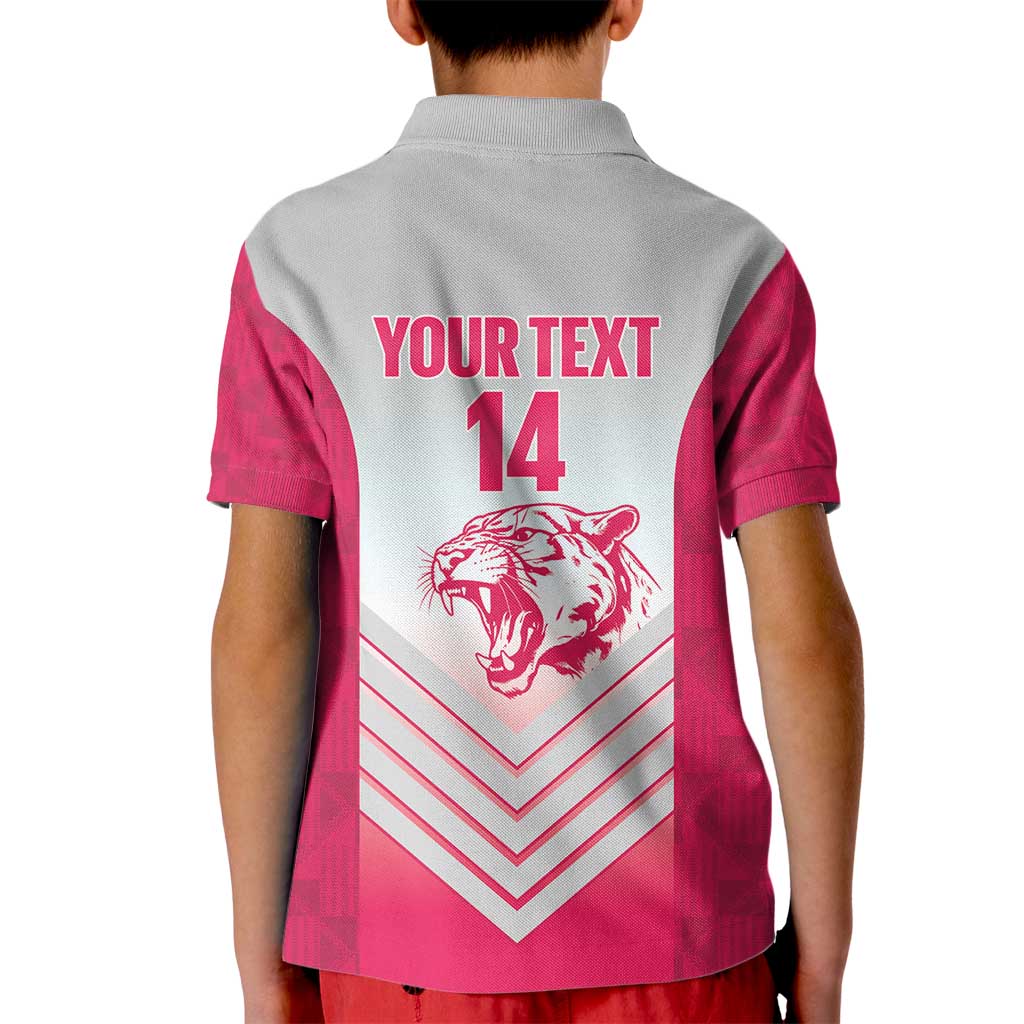 South Africa Rugby Custom Kid Polo Shirt Come On Puma African Pattern